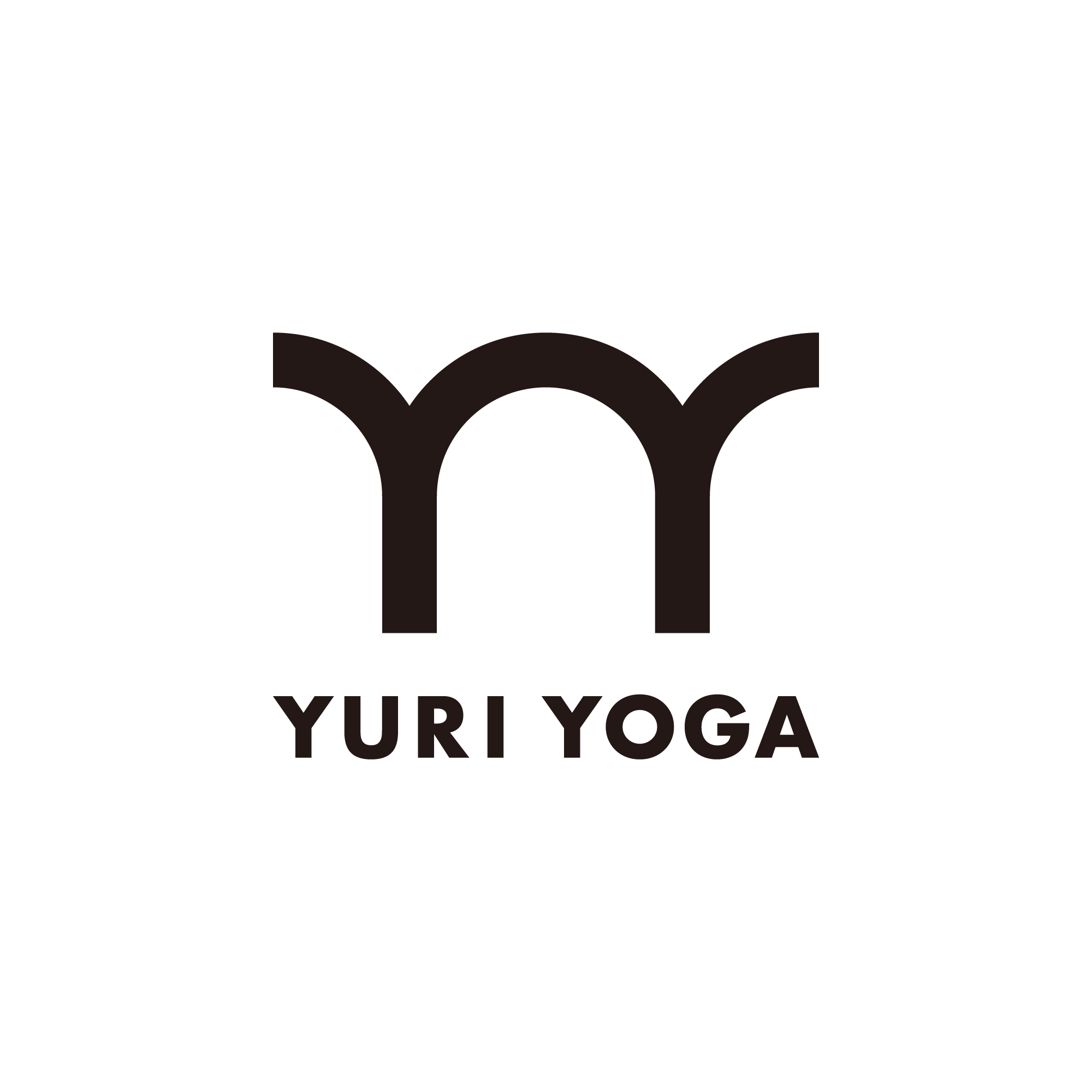 YURI YOGA ロゴマーク